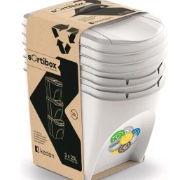 šiukšliadėžė 25 L Sortibox Rinkinys 3 Vnt. Peržiūrėjimas