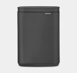 Šiukšliadėžė Brabantia BO 4L, Mineral Infinite Grey, 233708