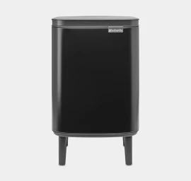 Šiukšlių dėžė, Bo Hi 7L, matt black, 227141