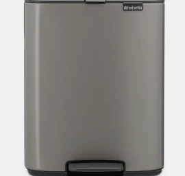 Šiukšlių dėžė Brabantia Bo, 12L., Platinum, 238062