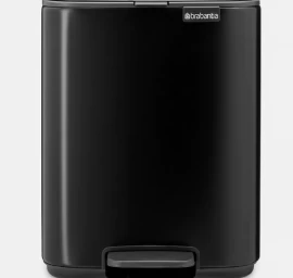 Šiukšlių dėžė Brabantia Bo, 4L., Matt Black, 237805