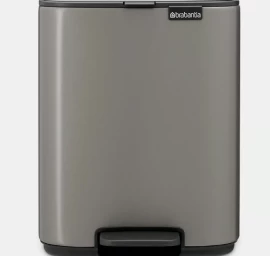Šiukšlių dėžė Brabantia Bo, 4L., Platinum, 237881
