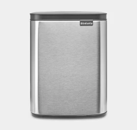 Šiukšlių dėžė Brabantia Bo, 7 l, Matt Steel Fingerprint Proof, 222962