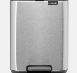 Šiukšlių dėžė Brabantia Bo, 7L., Matt Steel Fingerprint Proof, 237942