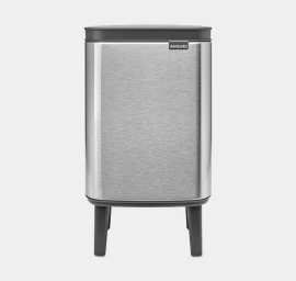Šiukšlių dėžė Brabantia Bo HI 4 L Matt Steel Fingerprint Proof