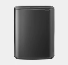 Šiukšlių dėžė Brabantia Bo Touch 2x30L, Confident Grey, 233609