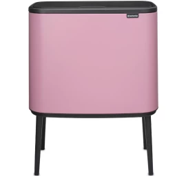 Šiukšlių dėžė Brabantia Bo Touch Bin 11 + 23 L, Lilac Pink, 255328