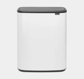 Šiukšlių dėžė Brabantia Bo Touch Bin 2x30L, balta 221408