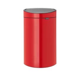Šiukšlių dėžė Brabantia Bo Touch Bin 40L, passion red 114960