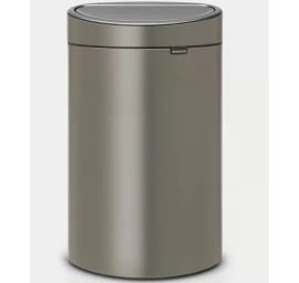 Šiukšlių dėžė Brabantia Bo Touch Bin 40L Platinum