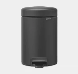 Šiukšlių dėžė Brabantia NEWICON 3L, Mineral Infinite Gray, 200465