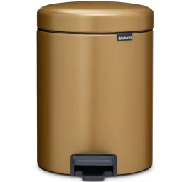 Šiukšlių dėžė Brabantia NewIcon 5L, Warm Brass, 255243