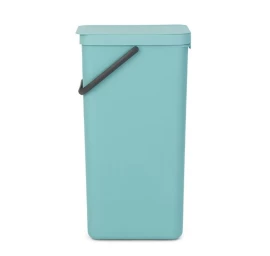 Šiukšlių dėžė Brabantia Sort &amp; Go 40 l, mint 251085