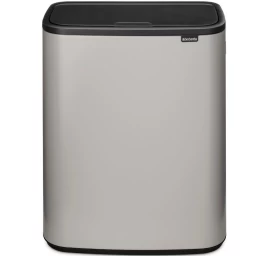 Šiukšlių dėžė Brabatia BO TOUCH BIN 2x30 L, Soft Grey, 255045