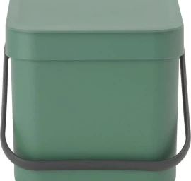 Šiukšlių dėžė SORT&amp;GO 6 L, fir green, 129841