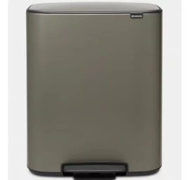 Šiukšlių dėžė su pedalu 60l, platinum, 211409