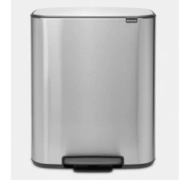 Šiukšlių dėžė su pedalu Brabantia Bo 2 x 30L