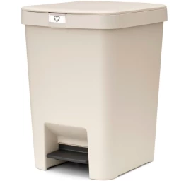 Šiukšlių dėžė su pedalu Brabantia StepUp 25L, Soft Beige, 251863