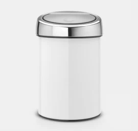 Šiukšlių dėžė TOUCH BIN 3 L, balta, 364488