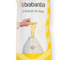 Šiukšlių maišai A 3L, balti, 137648