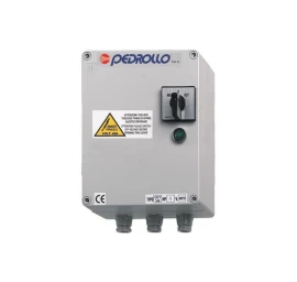 Siurblio paleidimo pultas Pedrollo QET 100