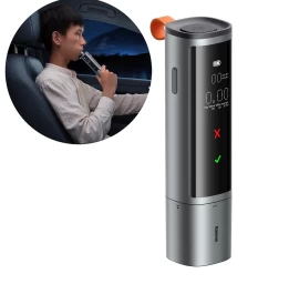 Skaitmeninis Elektroninis Alkotesteris pro Series Belaidis 470 Mah - Pilkas
