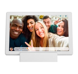 Skaitmeninis Nuotraukų Rėmelis 10,1'' 16gb Microsd Wifi Garsiakalbis Mp4 Frameo Pff-1070w - Baltas Skaitmeninis Nuotraukų Rėmelis 10,1'' 16gb Microsd Wifi Garsiakalbis Mp4 Frameo Pff-1070w - Baltas