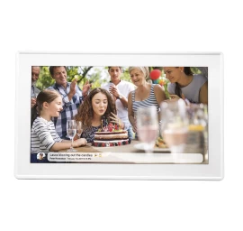 Skaitmeninis Nuotraukų Rėmelis 15,6'' 16gb Microsd Wifi Garsiakalbis Mpeg4 Frameo Pff-1515w - Baltas Skaitmeninis Nuotraukų Rėmelis 15,6'' 16gb Microsd Wifi Garsiakalbis Mpeg4 Frameo Pff-1515w - Baltas