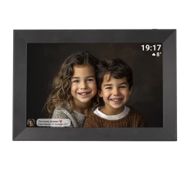Skaitmeninis Nuotraukų Rėmelis Pff-1012b 10,1&#039;&#039; 16 Gb Wi-fi Microsd - Juodas