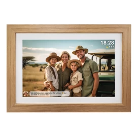 Skaitmeninis Rėmelis 10,1&#039;&#039; 16gb Microsd Wifi Microusb Frameo Pff-1042lw - Rudas