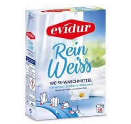 Skalbimo milteliai baltoms užuolaidoms EVIDUR REIN WEISS, 600 g