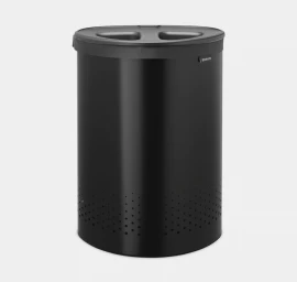 Skalbinių dėžė Brabantia Selector 55L, Matt Black, 242366