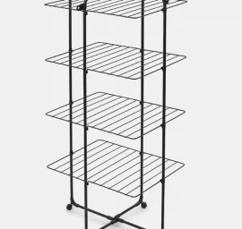 Skalbinių džiovykla Brabantia HangOn Tower, 30m., Matt Black, 319303