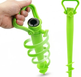 Skėčio Pagrindas Plastikinis Varžtas 39cm žalias