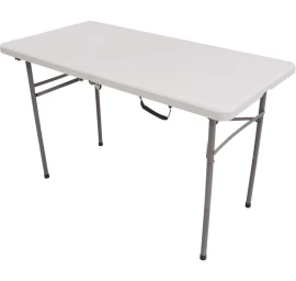 Sklendžiamas Stalas Dėžutėje 120x60cm 100kg Baltas