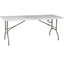 Sklendžiamas Stalas Dėžutėje 180x70cm Max.100kg Baltas