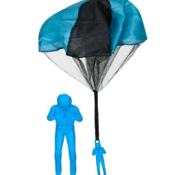 Skraidanti Parašiutininko Figūrėlė 50 Cm - Mėlyna
