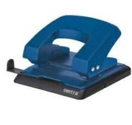 Skylmuša HP30 Centra, mėlynas, iki 30 lapų, metalinis  1101-106