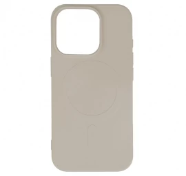 Skystas Silikoninis Dėklas Magsafe Iphone 16 Pro - Smėlio Spalvos