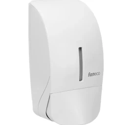 Skysto muilo dozatorius 0,9l Faneco Calma, baltas, CJ9100LPB