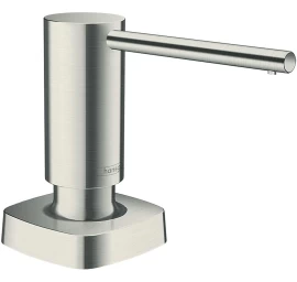 Skysto muilo dozatorius Hansgrohe A71 įmontuojamas, nerūdijančio plieno sp. 40468800