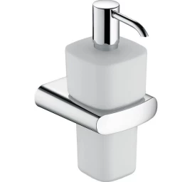Skysto muilo dozatorius su laikikliu Keuco Elegance, chromas 11654019000