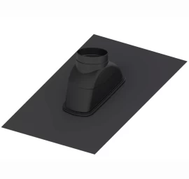 Šlaitinio stogo sandarinimo detalė 800x1000mm  d210mm juoda
