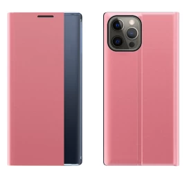 sleep Case Apsauginis Dėklas Su smart Cover Atvartu, Skirtas iphone 13 Pro, Rožinės Spalvos sleep Case Apsauginis Dėklas Su smart Cover Atvartu, Skirtas iphone 13 Pro, Rožinės Spalvos
