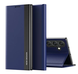 Sleep Case Pro Dėklas Samsung Galaxy A24 4g Su Atlenkiamu Dangteliu, Mėlynas