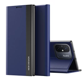 Sleep Case Pro Dėklas Xiaomi Redmi Note 12 Pro+ Su Atlenkiamu Dangteliu, Mėlynas