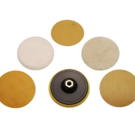 Šlifavimo ir poliravimo rinkinys 125 mm, 6 vnt (8592V)
