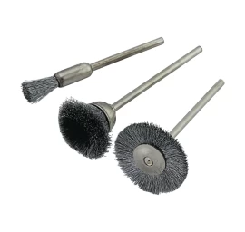 Šlifavimo šepečių rinkinys FF GROUP 38699, 3mm 3vnt