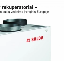 Salda - išmanieji rekuperatoriai