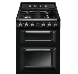 SMEG dujinė viryklė su 2 elektrinėmis orkaitėmis TR62BL